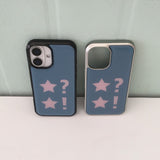 Dot dot star till blue epoxy bumper case