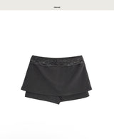 mango lace basic mini sk