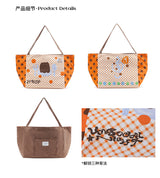 UnsocialNight 3 ways Canneles dot tote bag