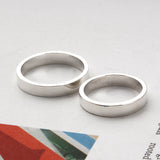 SVR-S604 Kang Daniel Ring Silver 925 Plain Minja Basic Daily Silver Ring