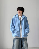 [1+1] Rain Hood Windbreaker