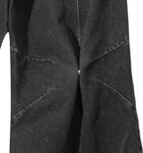 No.1019 ノワールブーツカットデニムパンツ