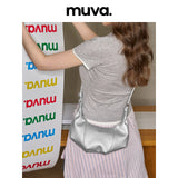 muva.スモール ホーンシェイプ レザー 2WAYバッグ