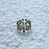 Floral Openwork Ring