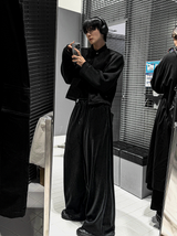 warm velvet pants