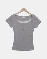 レムトコントラスト半袖Tシャツ