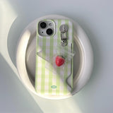Strawberry Pocket Keyring