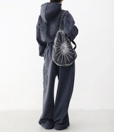 Spider Denim Sling Cross Backpack
