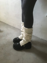 dot knit stockings