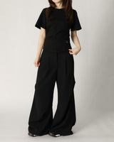 フロウストリングスラックス - ブラック
