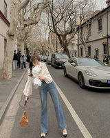 INS Bootcut Denim Pants