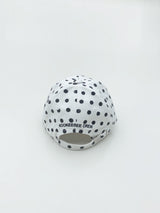 ビンテージウォッシングドットボールキャップ (White)