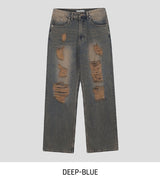 Griner Damage Wide Denim Pants