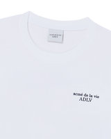 26SS フロッキングベーシックロゴ半袖Tシャツ