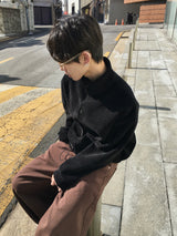 Vibrick Brown Balloon Wide Pants