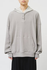Past Waffled Hooded Top (4color)