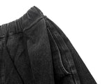 Glaze Pintuck Balloon Denim