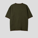 Daying waffle short sleeve T-shirt -5C
