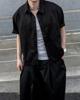 ルエンクラシッククロッピードショートスリーブシャツ