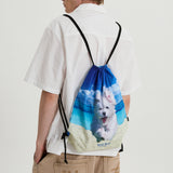 Maltese vacation string bag