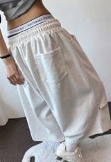 Nin-Hi Pintuck Parachute Bermuda Pants 3-Color