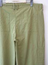 side pocket cotton pants