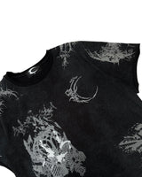 "ØNYX WAXED T SHIRT" 