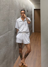 Waffle Collar T-Shirt 3COLOR