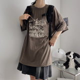 ウェーブ オーバーサイズド フィット ショートスリーブ Tシャツ (3 colors) H&L