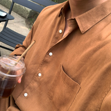 Hyper Essential Overfit Linen Shirt