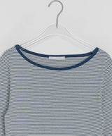 チハカラーボーダー長袖Tシャツ