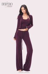 Roena pad sleeveless flare training set-up (pants regular)
