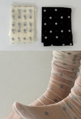 silver dot stocking