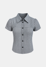 Liora Rustic Check Blouse