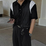 ASCLO Varsity Lace Short Sleeve Cardigan (3color)