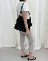 Frillish shoulder bag (black)