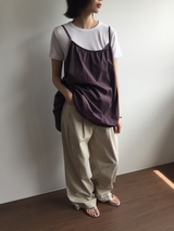テッド ピンタック タブ パンツ (3color)