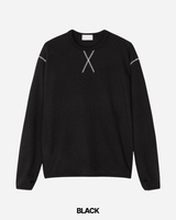 Waffle Crop Long Sleeve Tee