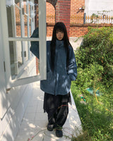クレ フォールディング レース ミディ スカート
