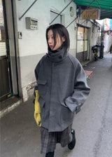  BALMACAN HALF COAT