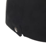 8287 Limitedition Suede Newsboy Cap (Black)