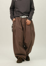 AND Pin-tuck Balloon Pants
