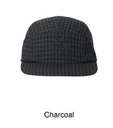 Ape Sun Embroidered Check Camp Cap