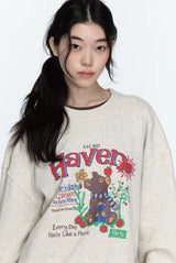 26FW★ピクニック ベア スウェットシャツ