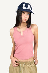 Racer sleeveless