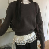 Posol Basic Short Round Knitwear
