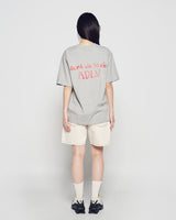 26SSカーシブ ロゴ ショートスリーブ Tシャツ