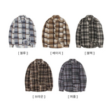 Froll Boxy Fleece Check Southern Jacket
