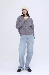 Croppen Knit Cardigan (JOUJMP-0008)