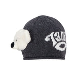 13DE MARZO Doozoo 3D Bear Beanie Grey